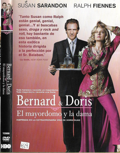 Bernard Y Doris Dvd Susan Sarandon Ralph Fiennes