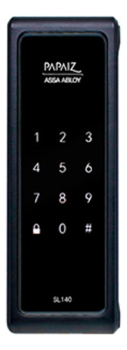 Fechadura Digital Eletronica Senha Sobrepor Papaiz Sl140
