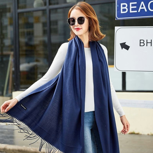 Para Pashmina Chalina Mayoreo Boda Bautizo Liso Moda