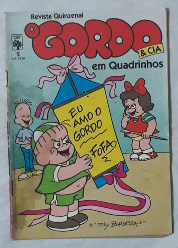 Gibi O Gordo Em Quadrinhos Edição N°02 1987