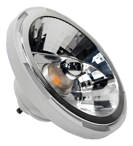 Kit 2 Lâmpada Led Ar111 Luz Quente Forte Ângulo Fechado 10° Cor da luz 2700K (Branco-Quente) 127/220V