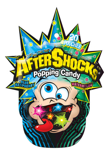 Aftershocks Pop Candy Blue Rasp Watermelon 30g