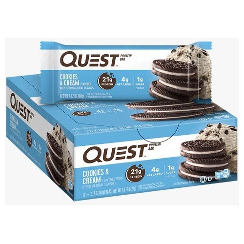 Barras De Proteina Quest Caja X 12 Questbar