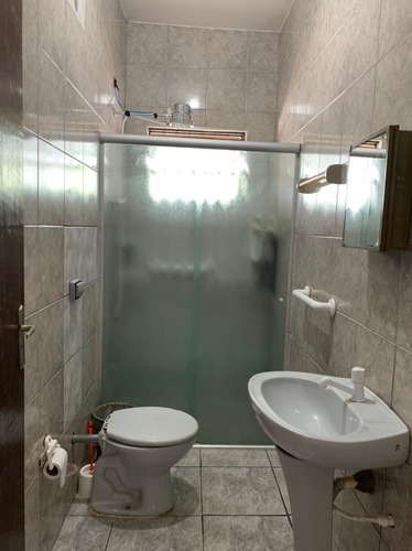 Imagem 11 de 26 de Casa Próximo À Comércios Com Área De Lazer, Piscina E Churrasqueira, No Balneário Gaivota Em Itanhaém, À 1.800 Metros Do Mar