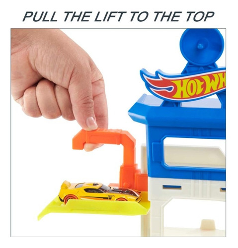 Hot Wheels Lanzador Ataque De Tiburon Playset / J