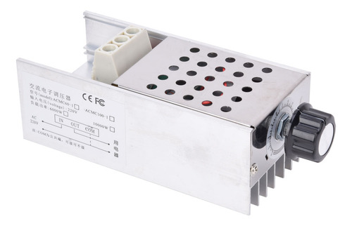 Regulador De Tensão Scr 10000w 220v Ac Escurecimento Eletrôn