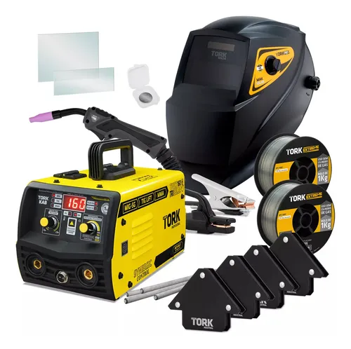 comprar Maquina Solda Inversora Mig Sem Gás 160a Tig Mma Trisolda