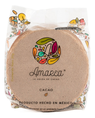 Amarea® Oblea De Amaranto Sabor Cacao | 200 Piezas