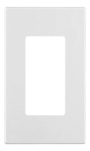 Placa Decora Plus | 1 Unidad | Color Blanco | Leviton