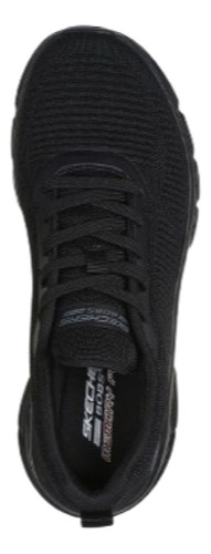 Zapatillas Skechers Flex Hi Flying Negro Mujer 117385bbk Negro Lisa 7 Us