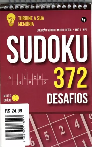 Sudoku muito difícil