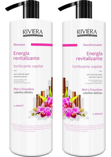 Shampoo + Acondicionador Sin Sal Riviera