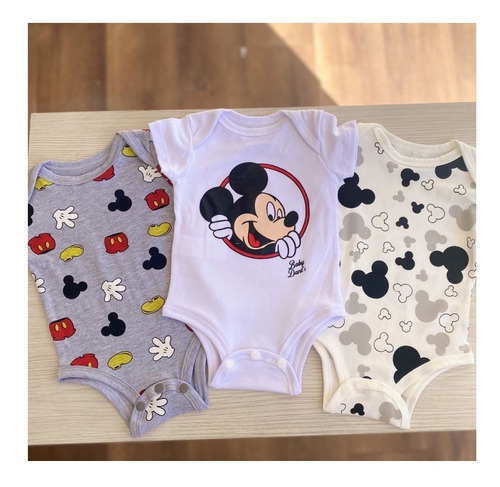 Bodys / Mamelucos De Mickey Mouse Para Bebés