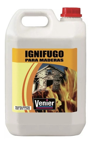 Ignífugo Para Madera Papel Telas 5 Lts Venier