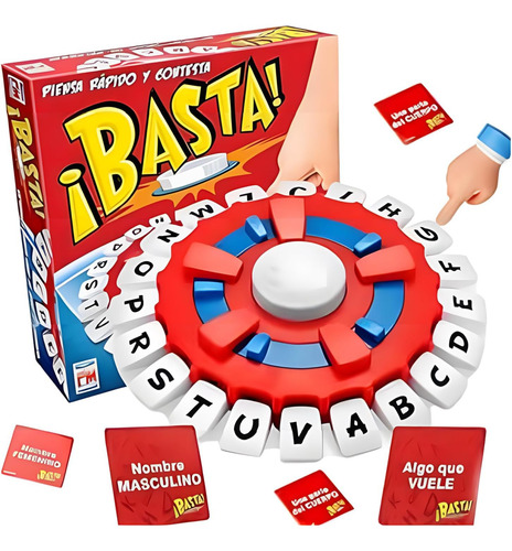 Juego De Mesa De Palabras Bast Español Divertido Familiar
