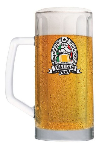 Caneca De Chopp Frases Boteco De Vidro Italian Berna 500ml