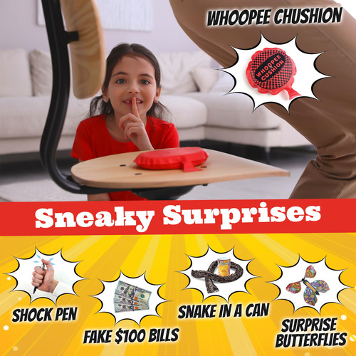 Los 20 Mejores Chistes Prácticos Para Niños De Prank Kit Blo