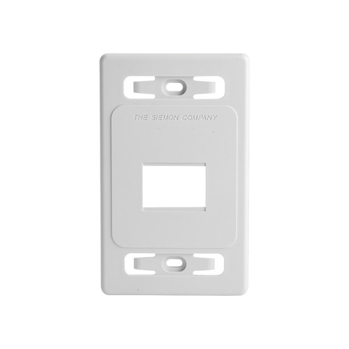Placa De Pared Modular Max, De 2 Salidas, Mx-fp-s-02-02
