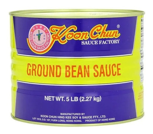 Salsa Ground Bean Koon Chun Lata De 2.27 Kg 