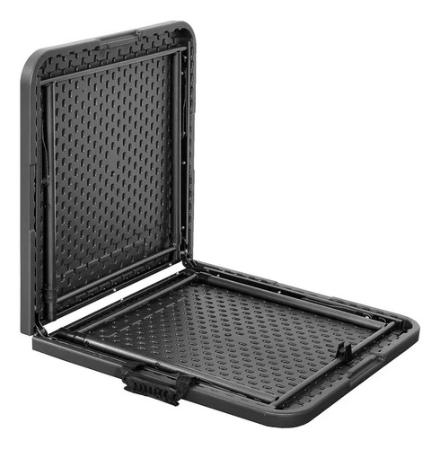 Mesa Plegable Alpes Rectangular Portatil 1.20m Gris