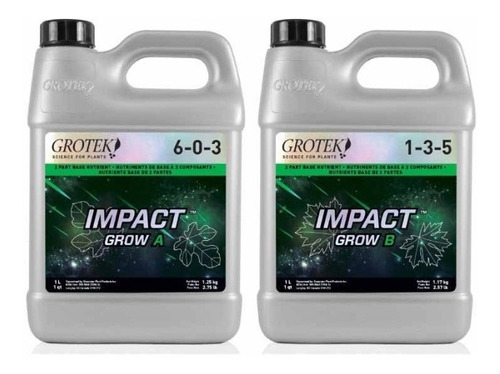 Impact Grow A+b 500ml (crecimiento) - Grotek