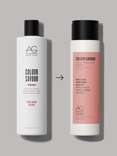 Shampoo Protetor De Cor Ag Care Color Savor, 10 Onças