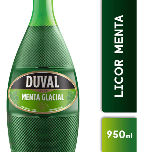 Licor De Menta Verde Duval 950cc 1 Unidad