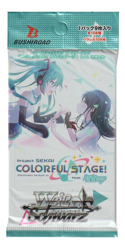 Weiss Schwarz Project Sekai Colorful Stage 9 Cartas Japón