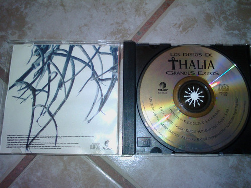 Cd Deseos De Thalia. Grandes Éxitos (Usado)