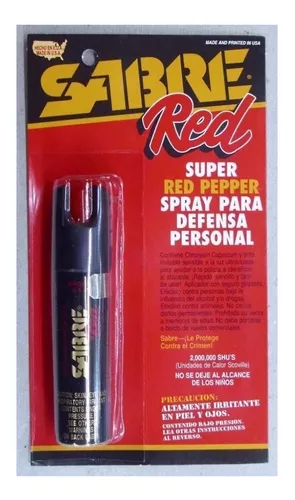 GAS PIMIENTA SABRE RED® CLASSIC – 22g – Soldado De Fortuna