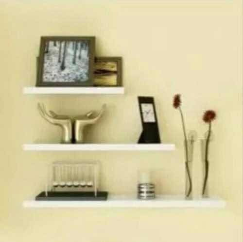 Imagen 3 de 5 de Estante Repisa Flotante 60x25 Cm Oferta Mensula Invisible