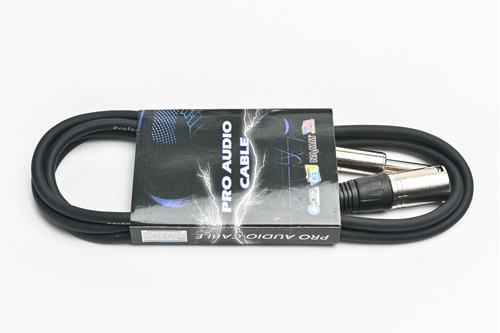 Imagen 4 de 7 de Cable Profesional Pro Audio Plug Mono A Canon Xlr Macho 1,8m