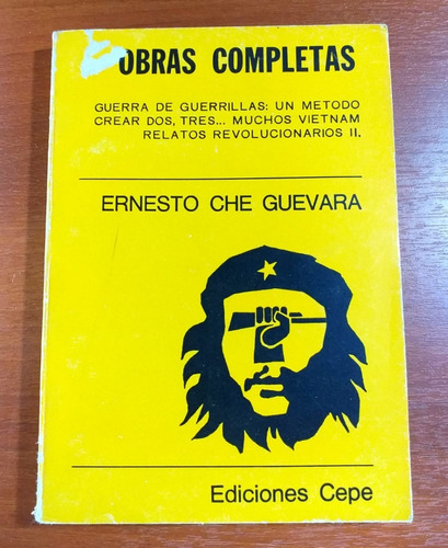 Ernesto Che Guevara Obras Completas Tomo 3 Cepe 1973