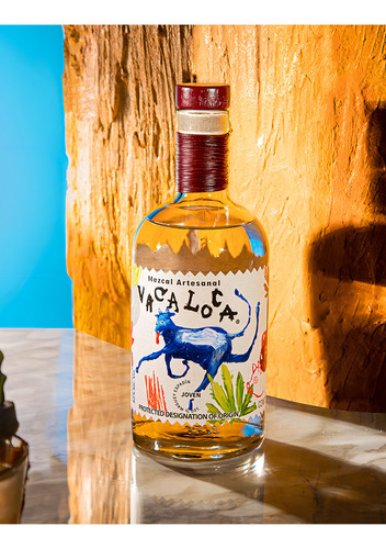 Mezcal Vaca Loca Espadín Joven 750 Ml