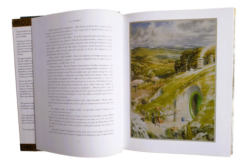 El Hobbit Ilustrado Por Alan Lee, Edición De Lujo 2002