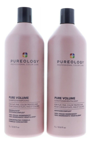 Set De Champú Y Acondicionador 1000ml Pureology Volumen