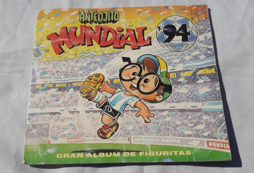 Gran Album De Figuritas Anteojito / Mundial 94 Completo (Usado)