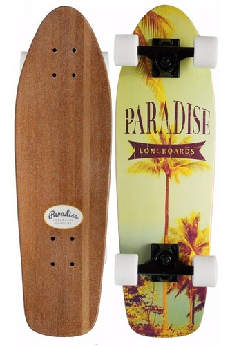 Skate Cruiser Paradise Instapalm Bamboo 8 X 26.75 