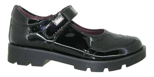 Zapato Escolar Niña Casual Charol 9301-010 Antiderrapa Gnv®