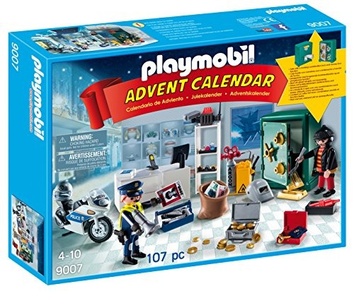 Calendario De Adviento De Playmobil - Jewel Thief Police Ope