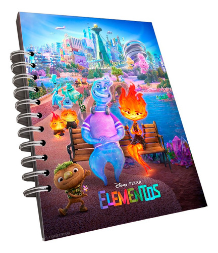 Cuadernos Elementos Pixar Tapa Dura