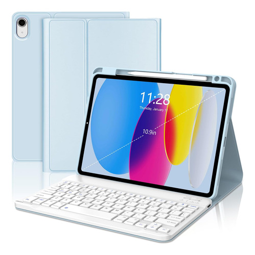 Sengbirch Estuche Con Teclado Para iPad 10th Generation 2022