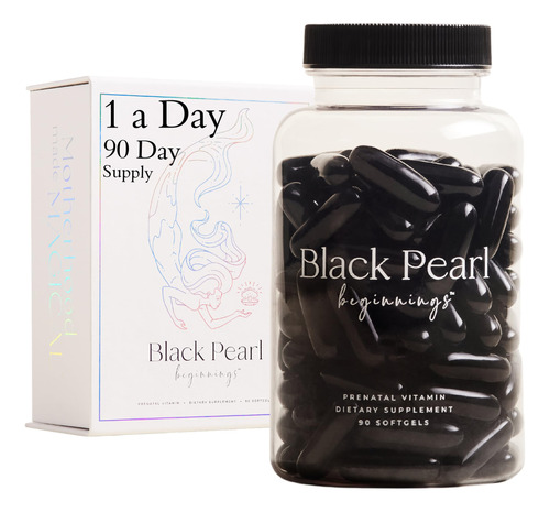 Black Pearl Beginnings 90 Suministro 1 Pildora Al Dia Vitami