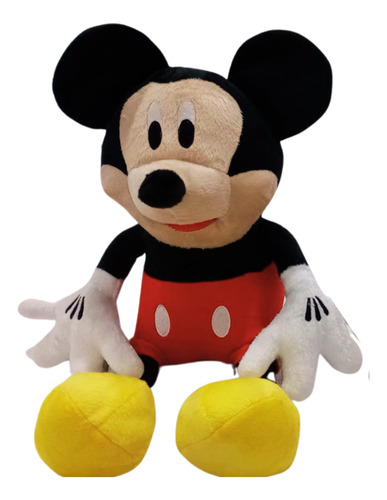 02 Pelúcias Mickey Mouse E Pateta 45cm