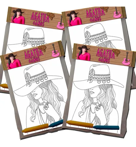 desenho para colorir ana castela