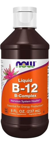 Complejo B Liquido 237ml, Liquid B-12, B Complex,