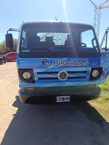Camión Volkswagen Con Hidrogrúa Caja Pl Barandas Rebatibles.