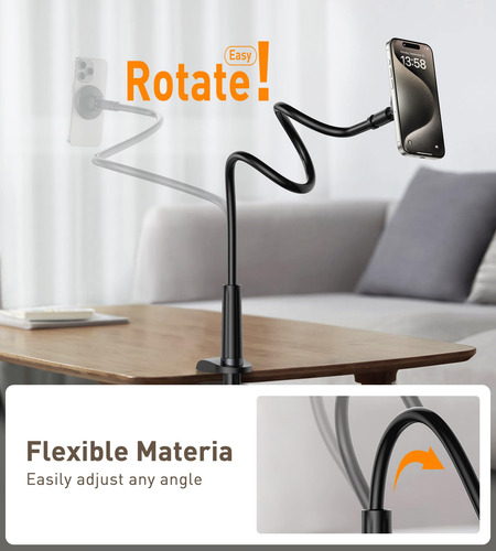 Phone Holder Mount Ditouch Magnetic Gooseneck For iPhone