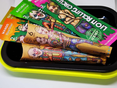 Papeles Para Armar Lion Rolling Circus Blunts King Size Cono