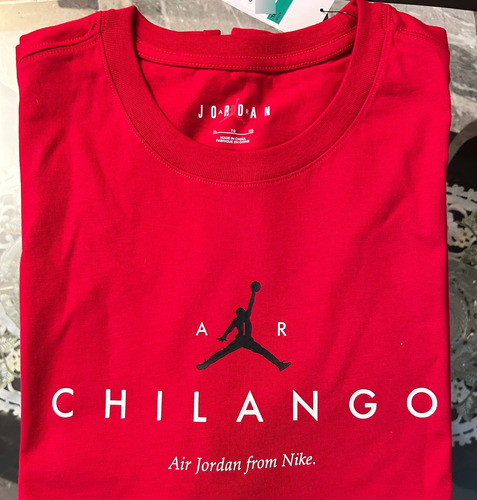 Playera Air Chilango Roja - Tallas: S, M Y L - Original